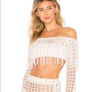 Lovers and Friends crochet Cover Up/ Top